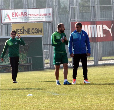 Bursaspor, kupada Eskişehirspor mesaisine başladı