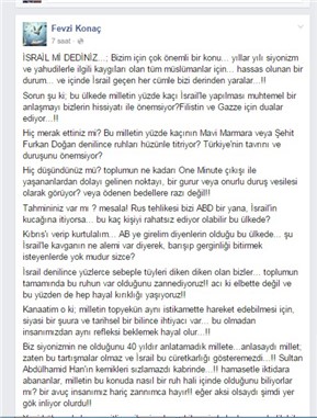 Baro Başkanı'ndan İsrail tepkisi Yaşananlar ancak hak ettiklerimizdir