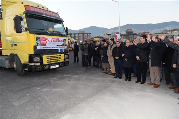 Suriyeli Türkmenler için 16 Yardım TIR’ı yola çıktı