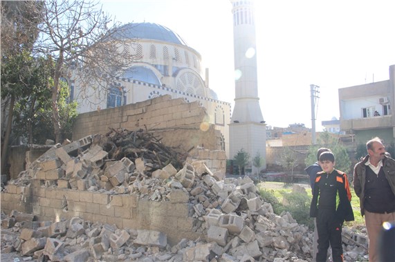 Nusaybin'de yasaktan geriye her yerdeki kurşun izleri kaldı