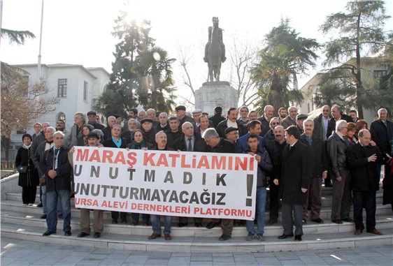 Maraş katliamı Bursa’da kınandı