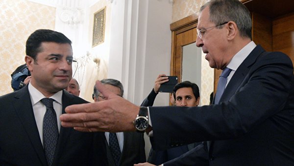 Kommersant Lavrov, Ekim ayında Demirtaş’la görüşmeyi reddetmişti