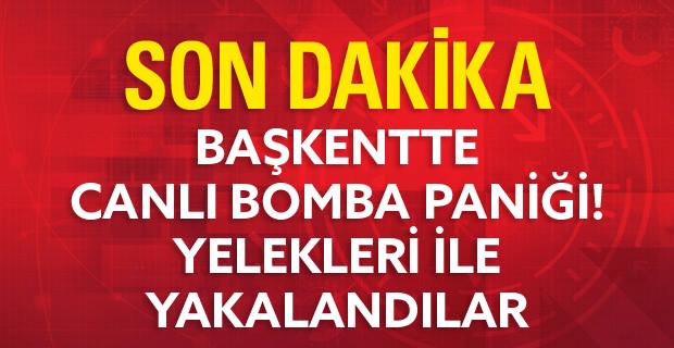 Ankara'da eylem hazırlığında 2 canlı bomba yakalandı