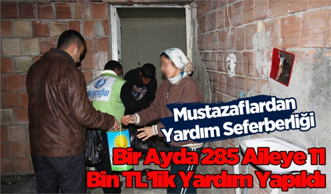 Tarsus’ta Aralık Ayında 11 Bin TL’lik Yardım Yapıldı