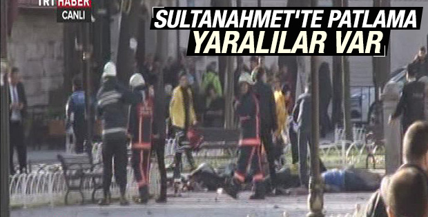 Sultanahmet Meydanı'nda patlama: Yaralılar var