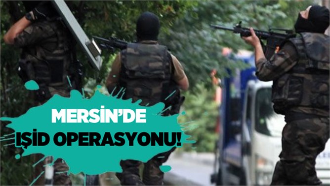 Mersin'de IŞİD baskınları 9 kişiye Gözaltı