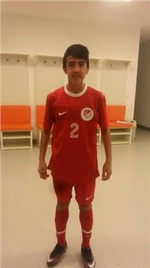 Meskisporlu Yusuf Sunbat,  U-14 Milli Takımda