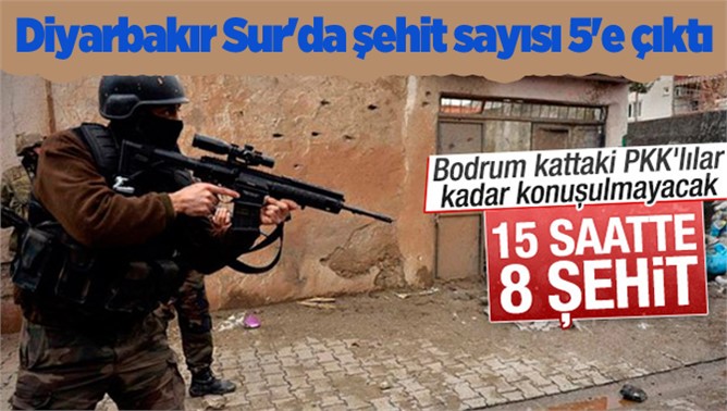 Sur’dan Kötü Haber Ardarda Geldi. Şehit Sayısı 5 ‘e Yükseldi