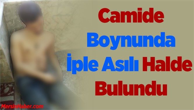 Suriyeli gencin cesedi camide bulundu