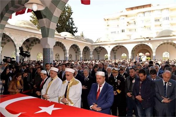 Şehit Astsubay Ömer Koca Mersin de Toprağa Verildi