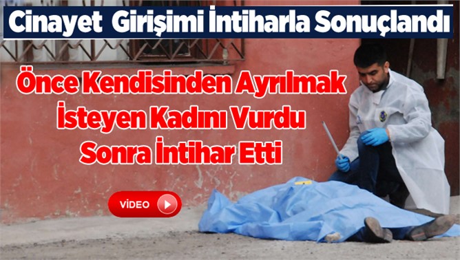 Tarsus’ta Cinayet  Girişimi İntiharla Sonuçlandı