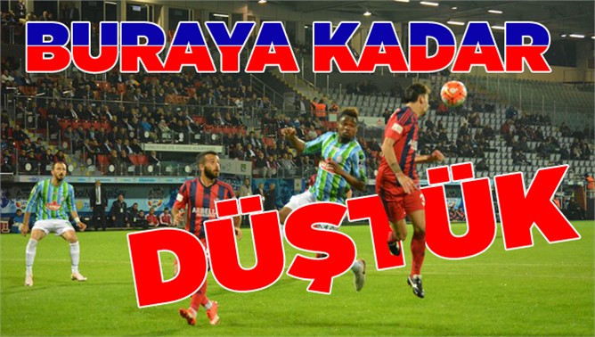  Çaykur Rizespor'a yenilen Mersin küme düştü!