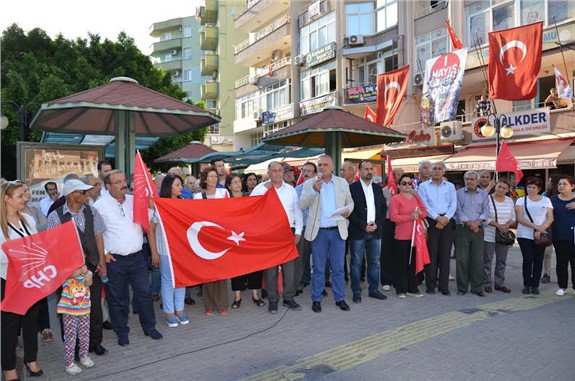 Tarsus CHP'den meclis başkanına protesto