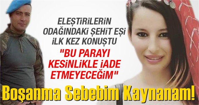 Suçlanan Şehit Eşi: Parayı İade Etmeyeceğim