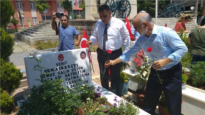 TARSUS ŞEHİTLERİNİ UNUTMADI