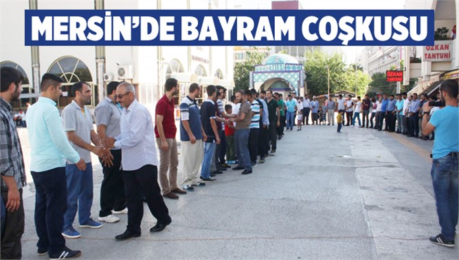 Mersin'de Bayram Coşkusu Devam Ediyor