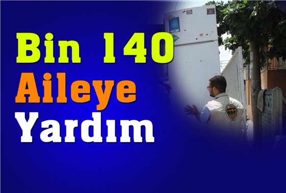 Mersin Tarsus’ta bin 140 aileye yardım yapıldı