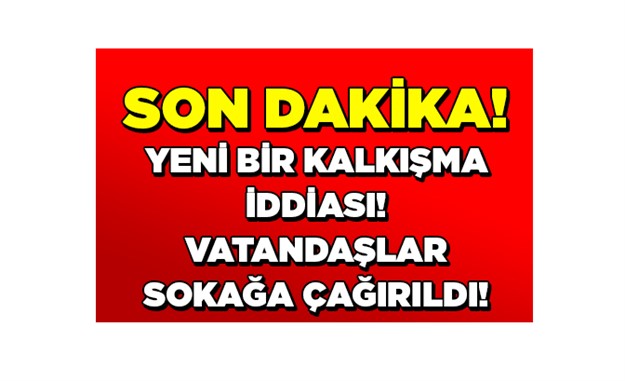 Yeni Darbe Kalkışması İddası Üzerine Vatandaşlar Sokağa Çağrıldı