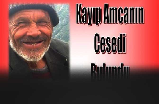 Kayıp Yaşlı Amcanın Cesedi Bulundu