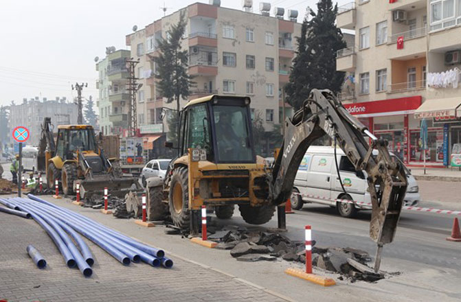 MESKİ'den Mahallelerdeki İçmesuyu Alt Yapısında Yenileme