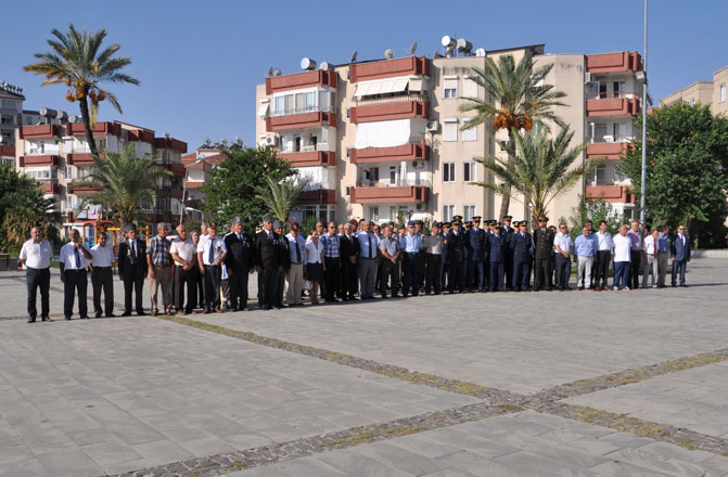 Anamur’da Gaziler Günü Dolayısıyla Tören Düzenlendi