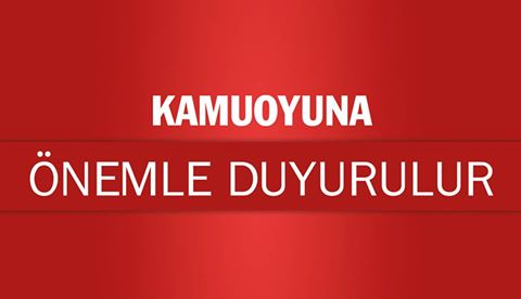 Mersin Büyükşehir Belediyesinden Kamuoyuna Açıklama