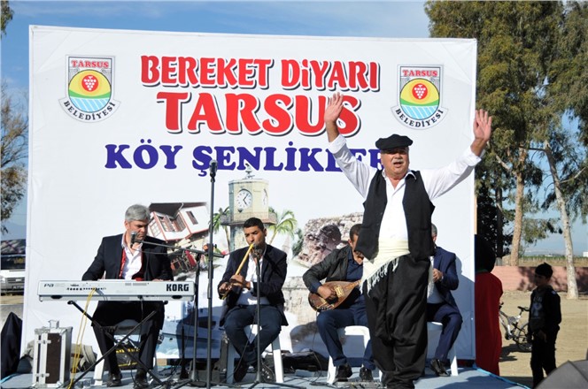 TARSUS’TA KÖY ŞENLİKLERİ ÇİÇEKLİ MAHALLESİ'NDE BAŞLADI