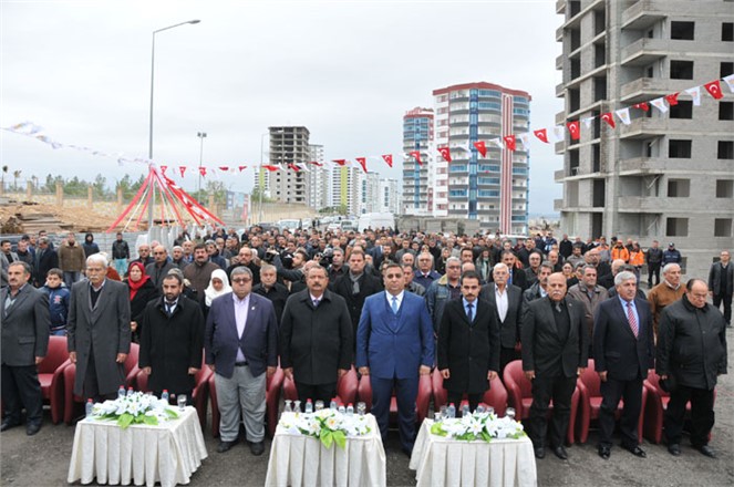 KONAK (AY YILDIZLI) CAMİİ’NİN TEMELİ ATILDI