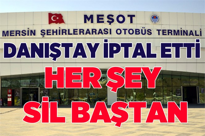 Mersin'deki Otogar İhalesi İptal