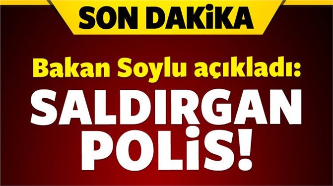 Bakan Soylu: Saldırgan bir çevik kuvvet polisi