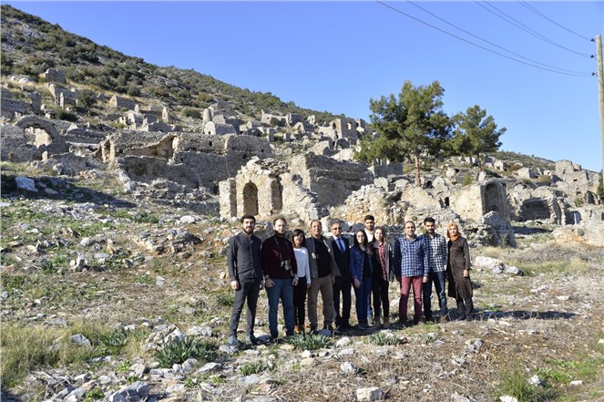 BÜYÜKŞEHİR’DEN TARİHİ ANEMURİUM ANTİK KENTİ’NE DESTEK