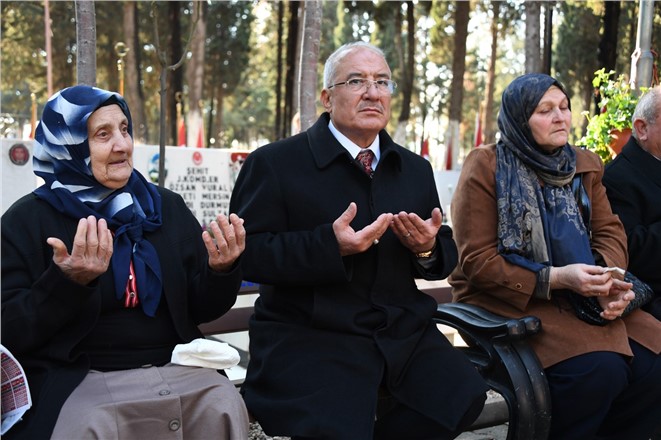 BAŞKAN KOCAMAZ, ŞEHİT AİLELERİ VE GAZİLERLE BİR ARAYA GELDİ