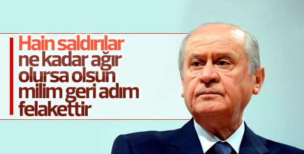 MHP lideri Bahçeli'den Twitter'da açıklamalar