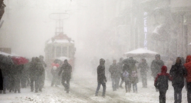 İstanbul'da Hayat Durdu