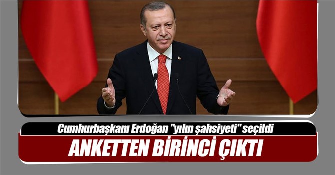 CUMHURBAŞKANI ERDOĞAN YILIN ŞAHSİYETİ SEÇİLDİ