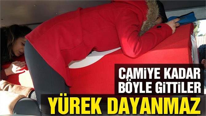 Bu Acıya Yürek Dayanmaz..camiye kadar tabuta sarılıp gittiler