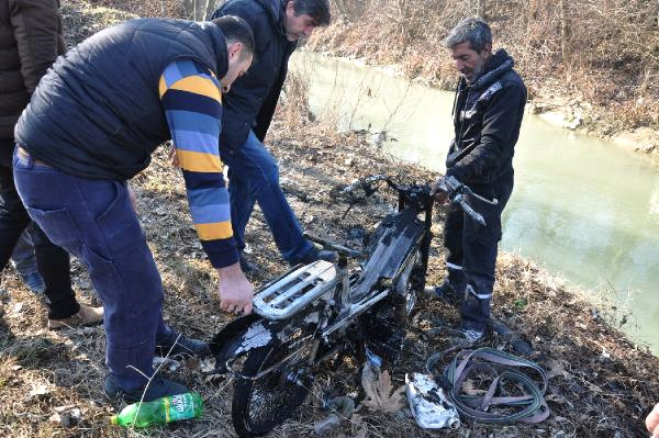 Tamirciye Kızdı 20 Bin Liralık Motosikletini Yaktı