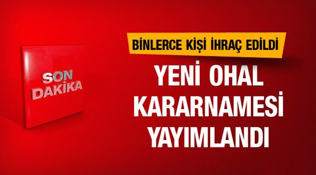 Yeni KHK yayımlandı