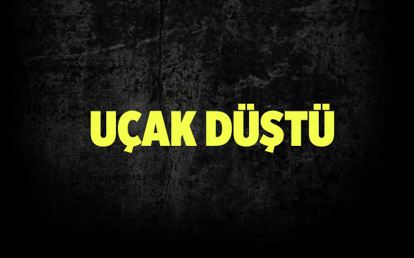 Samsun da Uçak Düştü