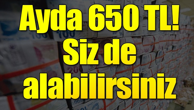 Hükumetten iş arayanlara 650 TL!