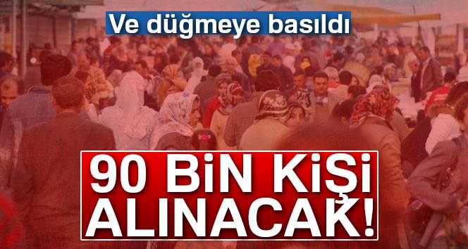 Kamuya 90 bin eleman alınacak! İşte detaylar...