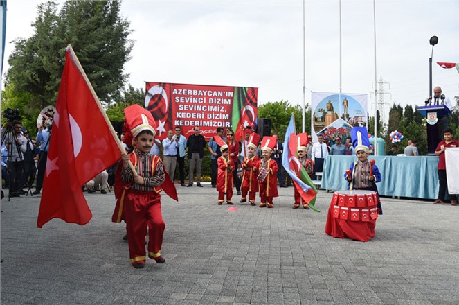 Azerbaycan'ın Merhum Cumhurbaşkanı Aliyev, Tarsus’ta anıldı