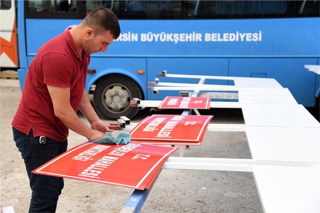 Mersin'de Bakım Onarım Bitti Sıra Tabelada