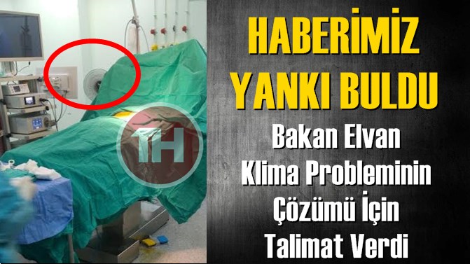 Tarsus Devlet Hastanesi'ndeki "Klima Sorunu" Çözüme Kavuşuyor!