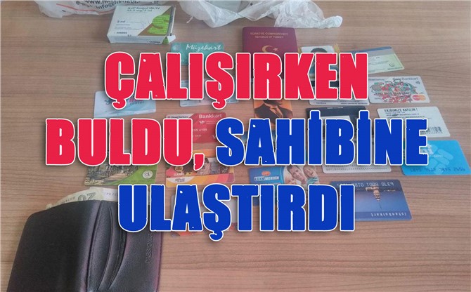 Belediye Çalışanı Hırsızların Yol Kenarına Attığı, Poşeti Sahibine Ulaştırdı