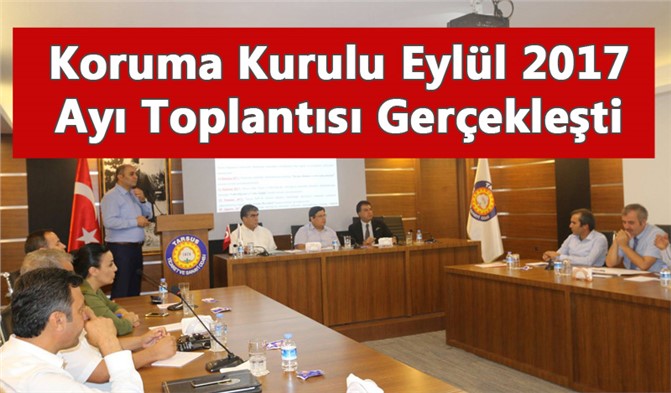 Tarsus'ta Koruma Kurulu Eylül 2017 Ayı Toplantısı Yapıldı