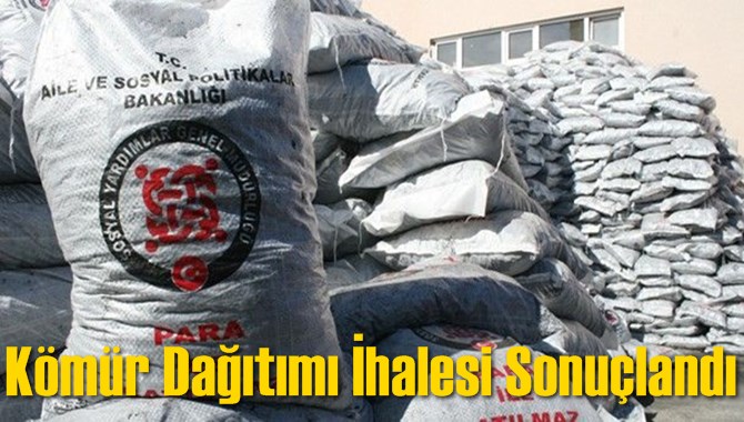 Tarsus'ta Kömür Dağıtımı İhalesi Sonuçlandı