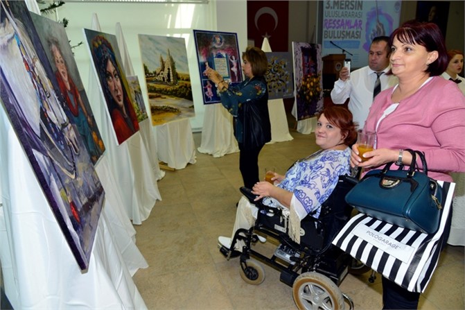 Mersin Ressamların Elinde Hayat Buldu