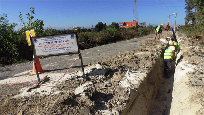 Günyurdu ve Özlüce Mahallelerine İçmesuyu Verme Çalışmaları