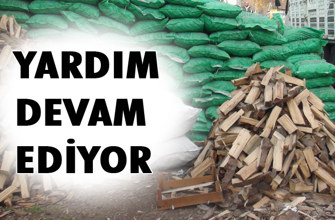 Ailelere 135 Ton Odun Yardımı